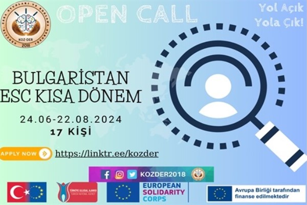 Bulgaristan’da ‘Kısa Dönem ESC Gönüllülük Projesi’