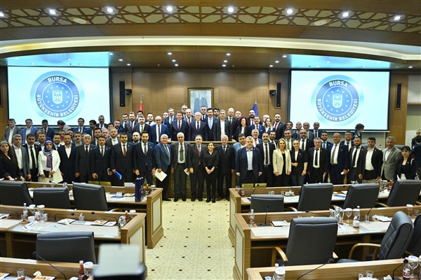 Bursa Büyükşehir Belediye Meclisi ilk toplantısında suya indirim kararı alındı
