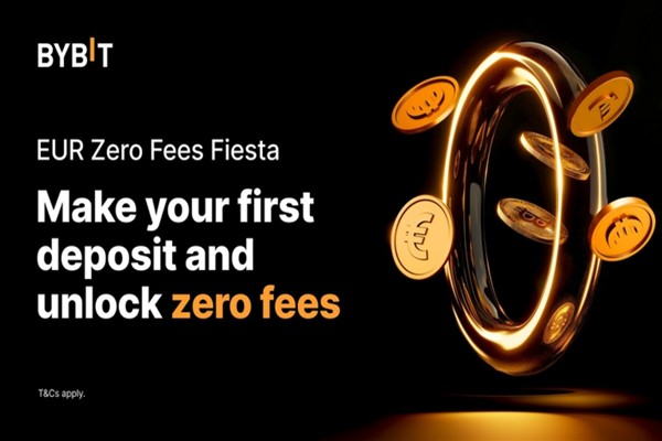 EUR Zero Fees Fiesta: Bybit’in küresel kampanyası sıfır depozito ve işlem ücreti sunuyor