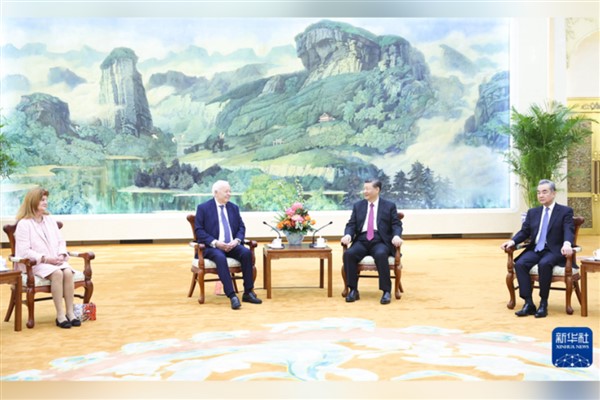 Xi Jinping, Merieux Vakfı Başkanı Merieux’le görüştü