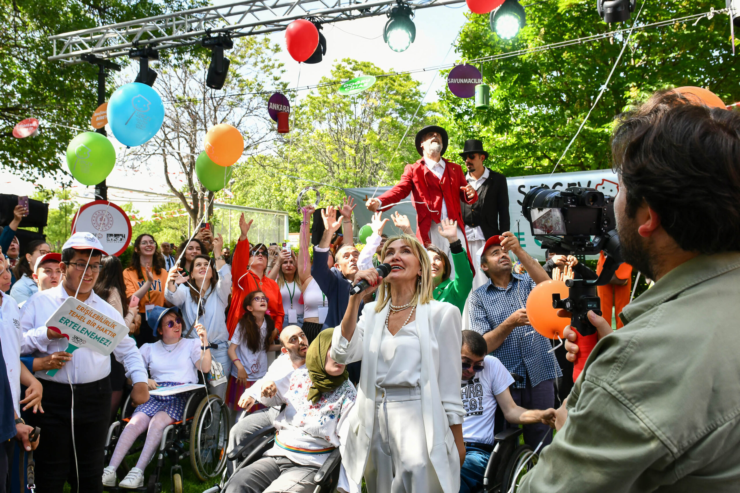 Ankara’da “22. SERÇEV Çocuk ve Gençlik Şenliği” düzenlendi