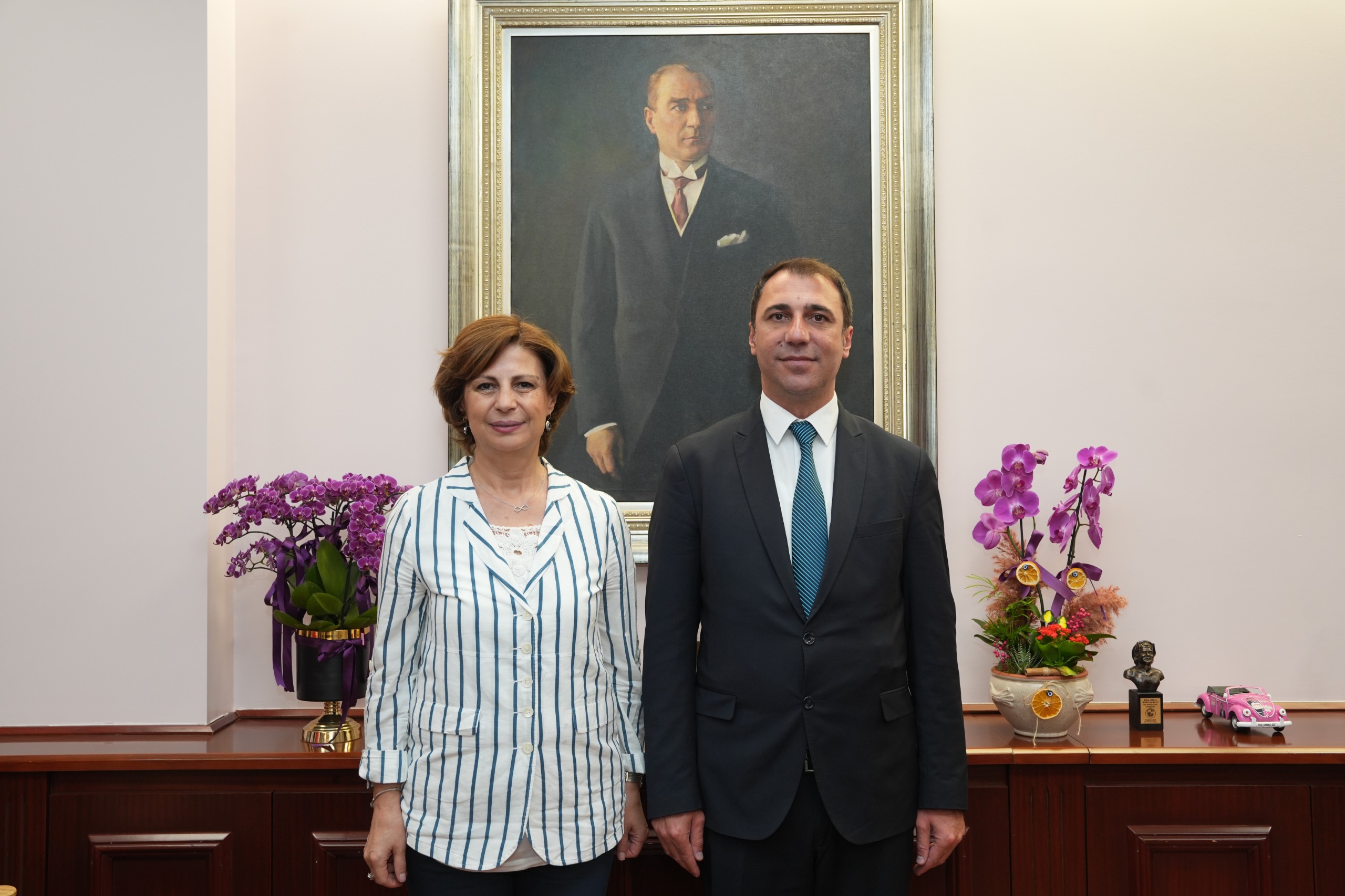 Başkan Ünlüce’ye hayırlı olsun ziyaretleri devam ediyor