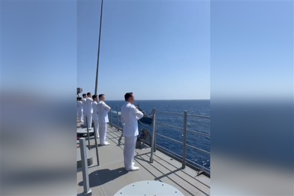 Denizkurdu-2/2024 tatbikatında Bakan Güler’e selam verildi