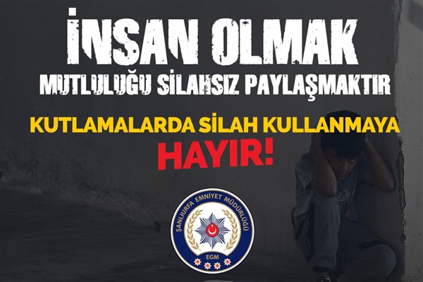 Emniyet yetkilileri, vatandaşları bilinçsizce havaya ateş açılmasına karşı uyardı