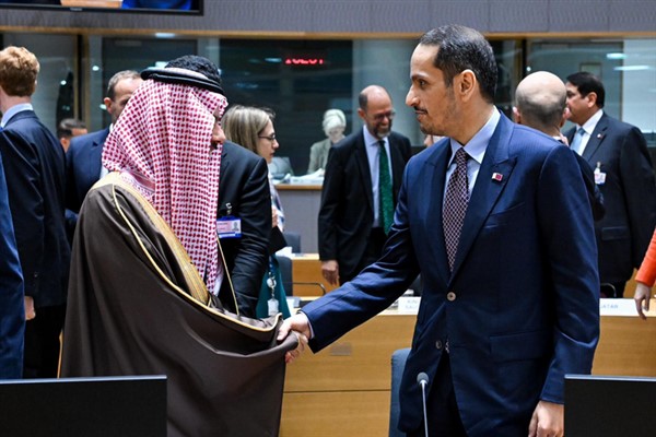 Katar Dışişleri Bakanı Al Thani Brüksel’de