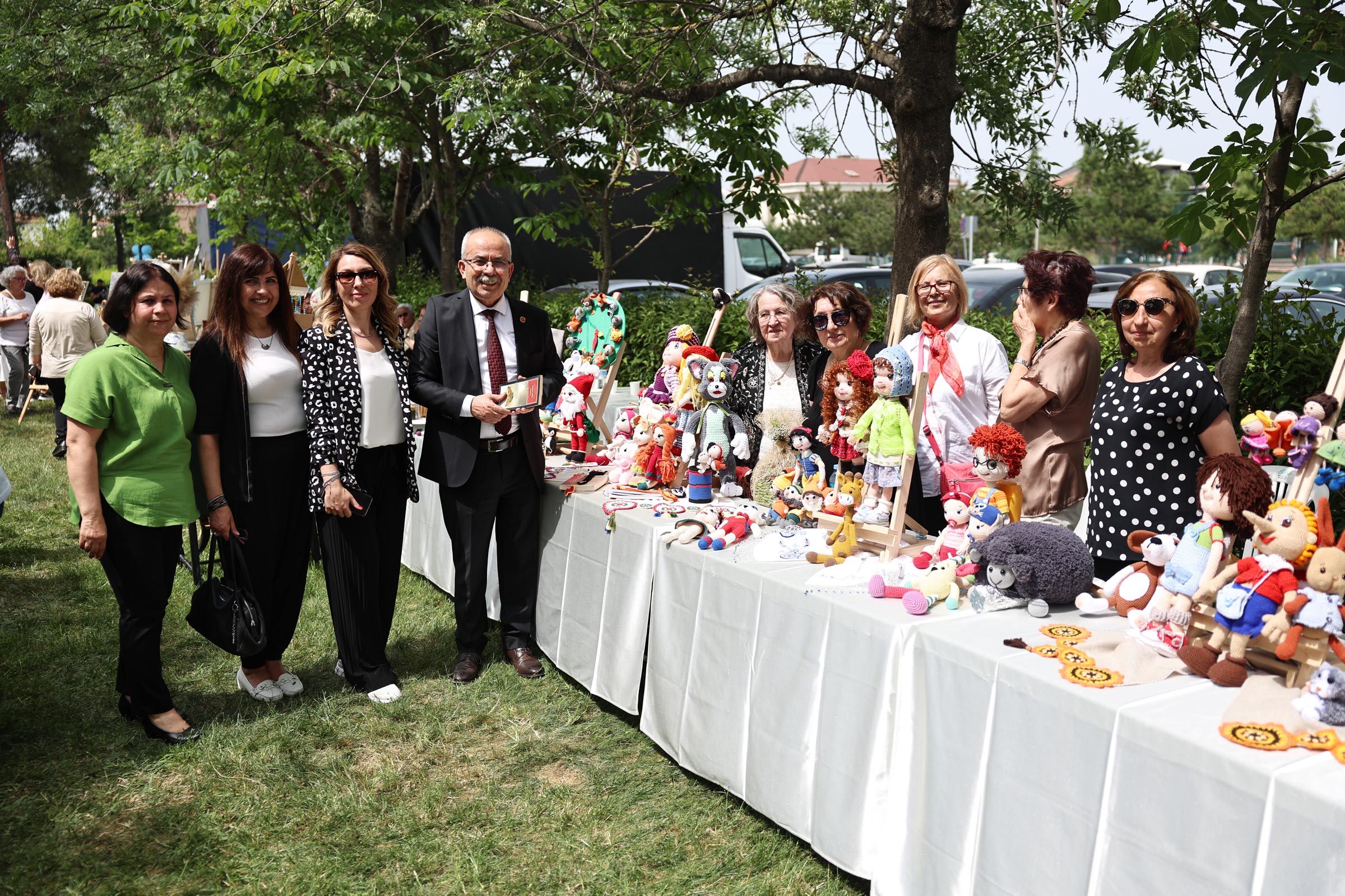 Olgun Gençlik Merkezi katılımcıları, ürünlerini sergiledi