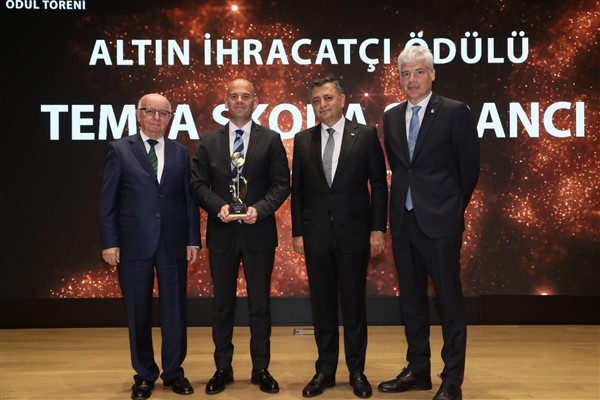 Otomotivin şampiyonlarından TEMSA’ya ‘Altın İhracatçı’ ödülü