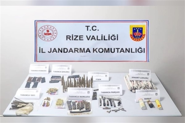 Rize’de silah imalatı operasyonu