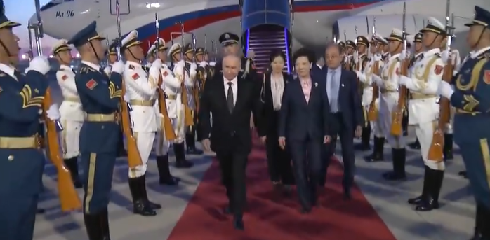 Rusya Devlet Başkanı Vladimir Putin Pekin’e gitti