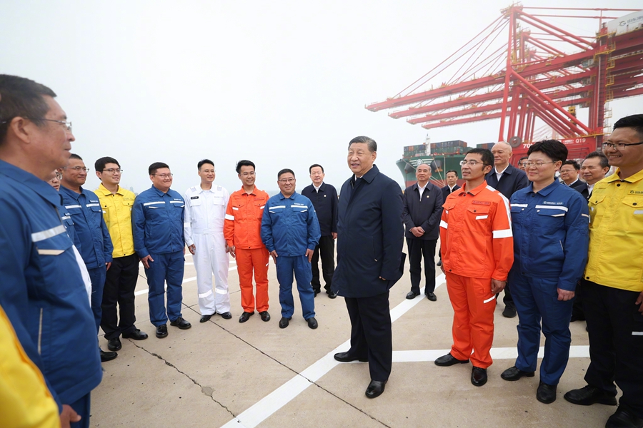 Xi Jinping, Shandong eyaletini ziyaret etti