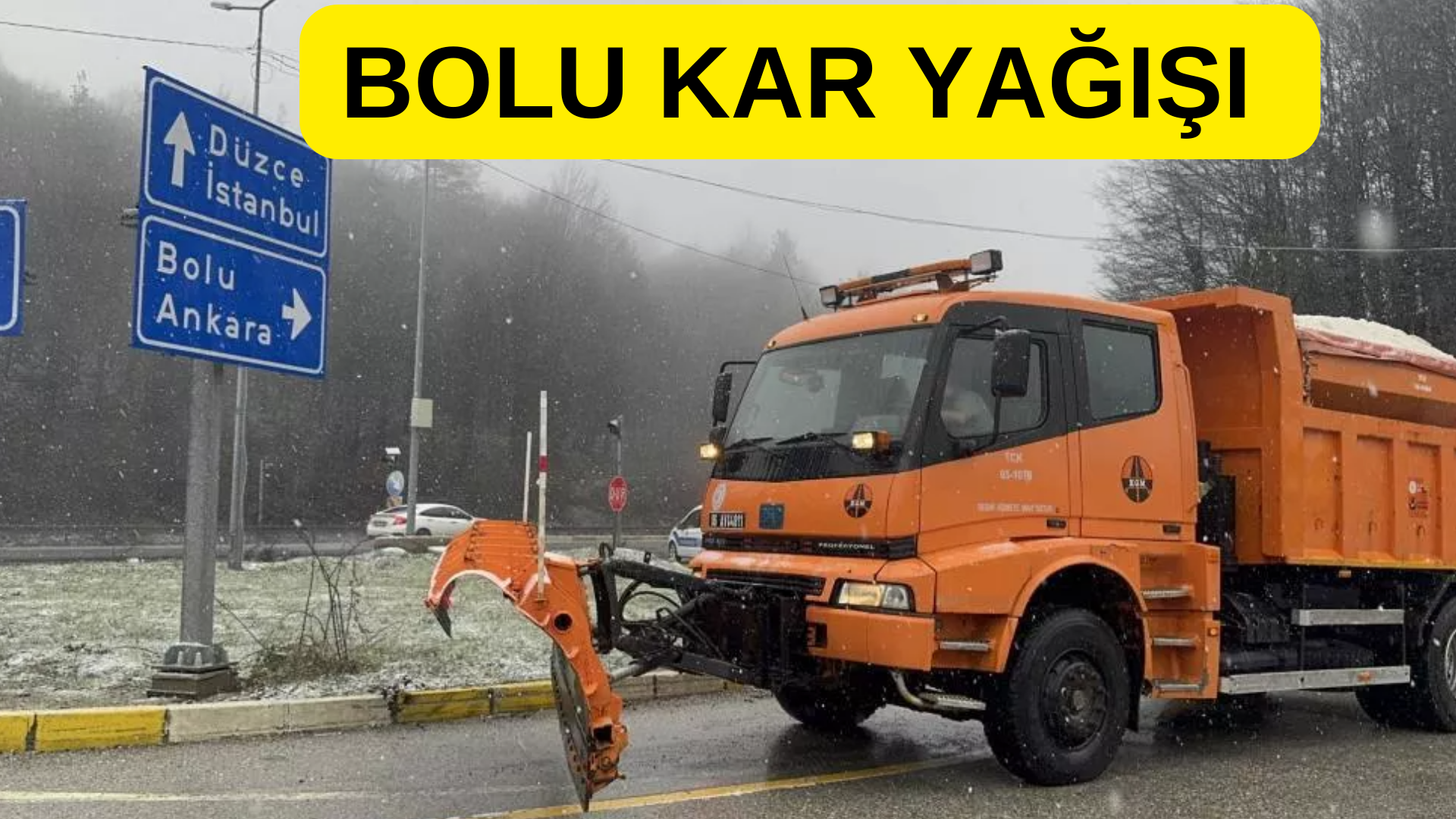 Bolu Kar Yağışı! Okullar Tatil Mi?