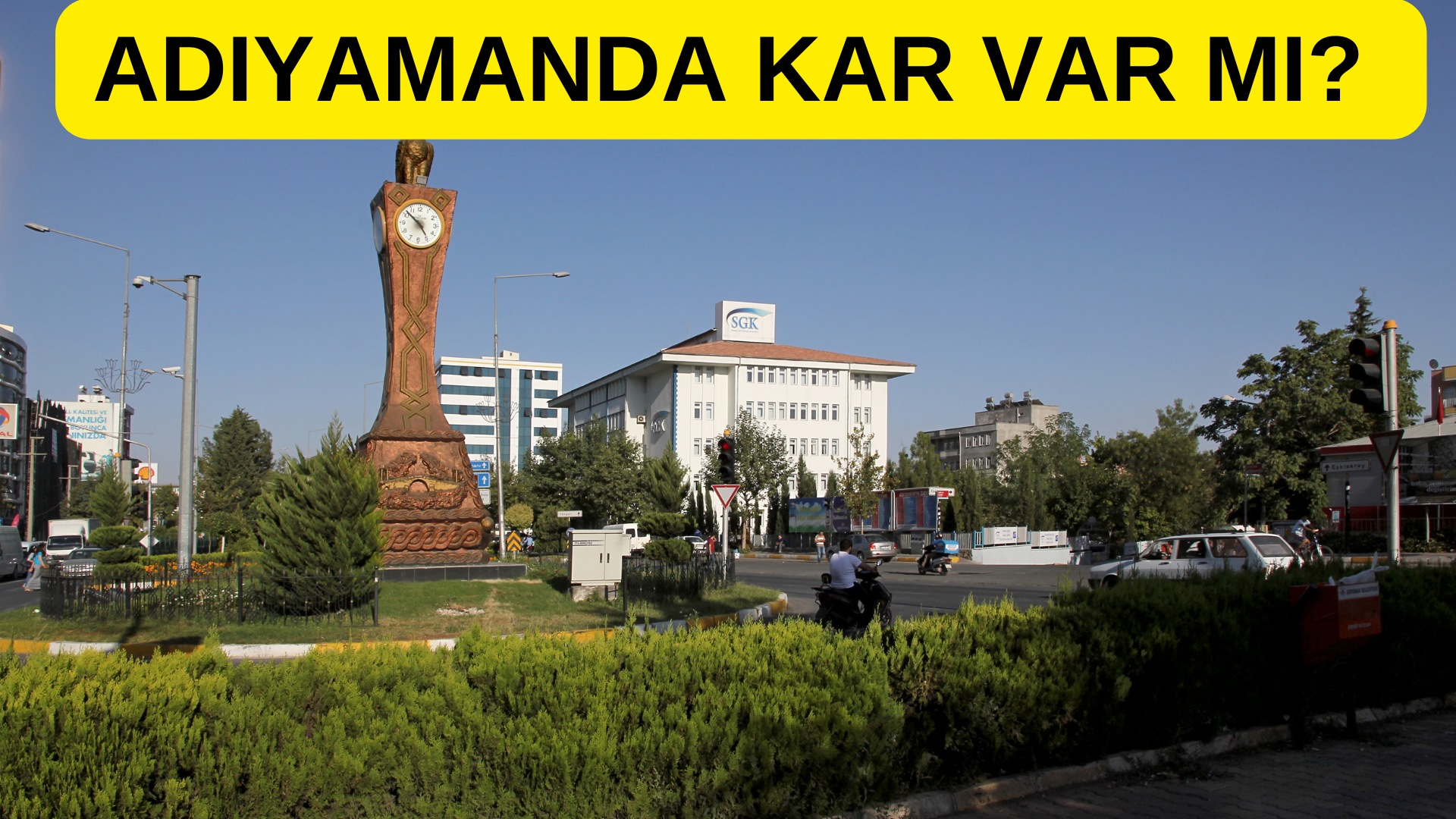 Adıyaman Kar Yağışı! Okullar Tatil Mi?