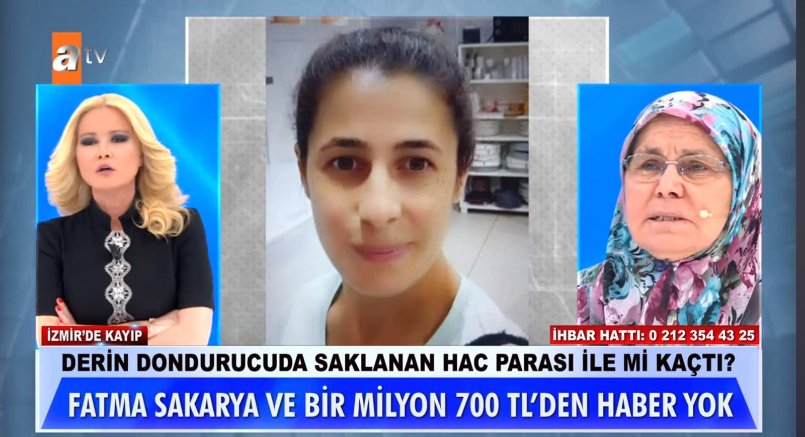 İZMİR MENDERES’TE KAYIP: FATMA SAKARYA MÜGE ANLI’DA ARANIYOR