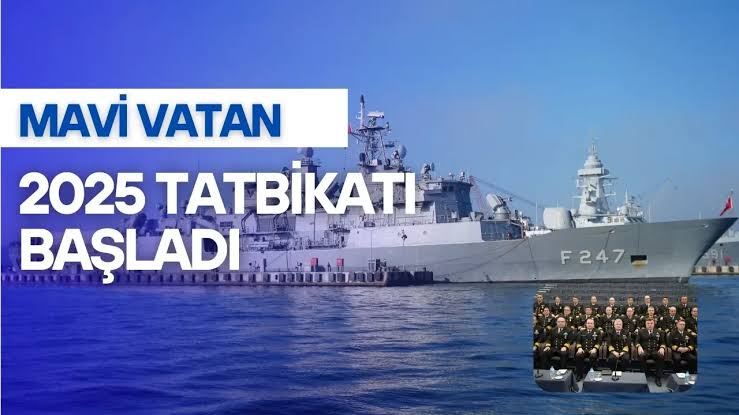 Mavi Vatan 3 Denizde!