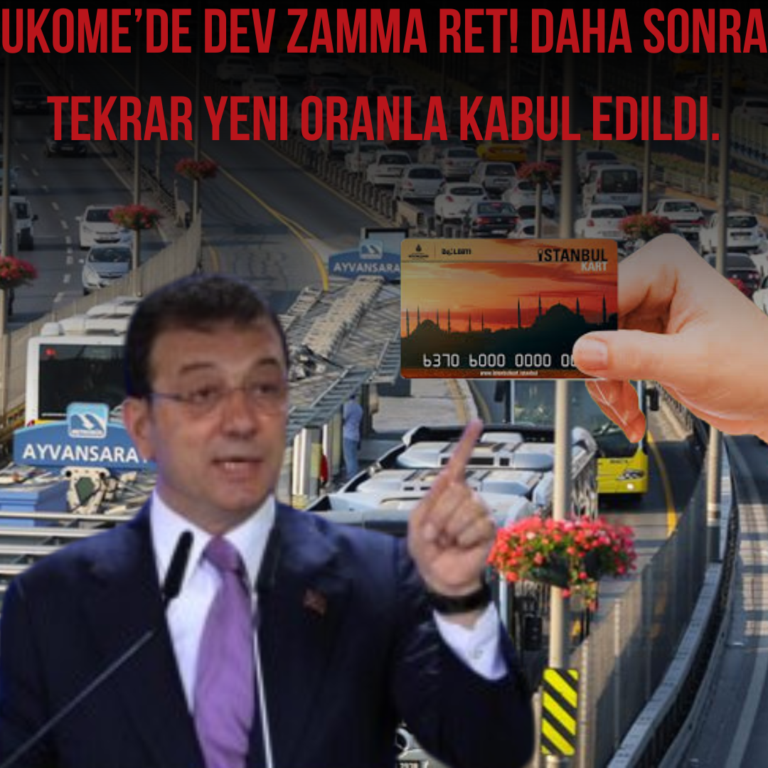 İBB Toplu Taşıma Ücretlerine Yeni Düzenleme!