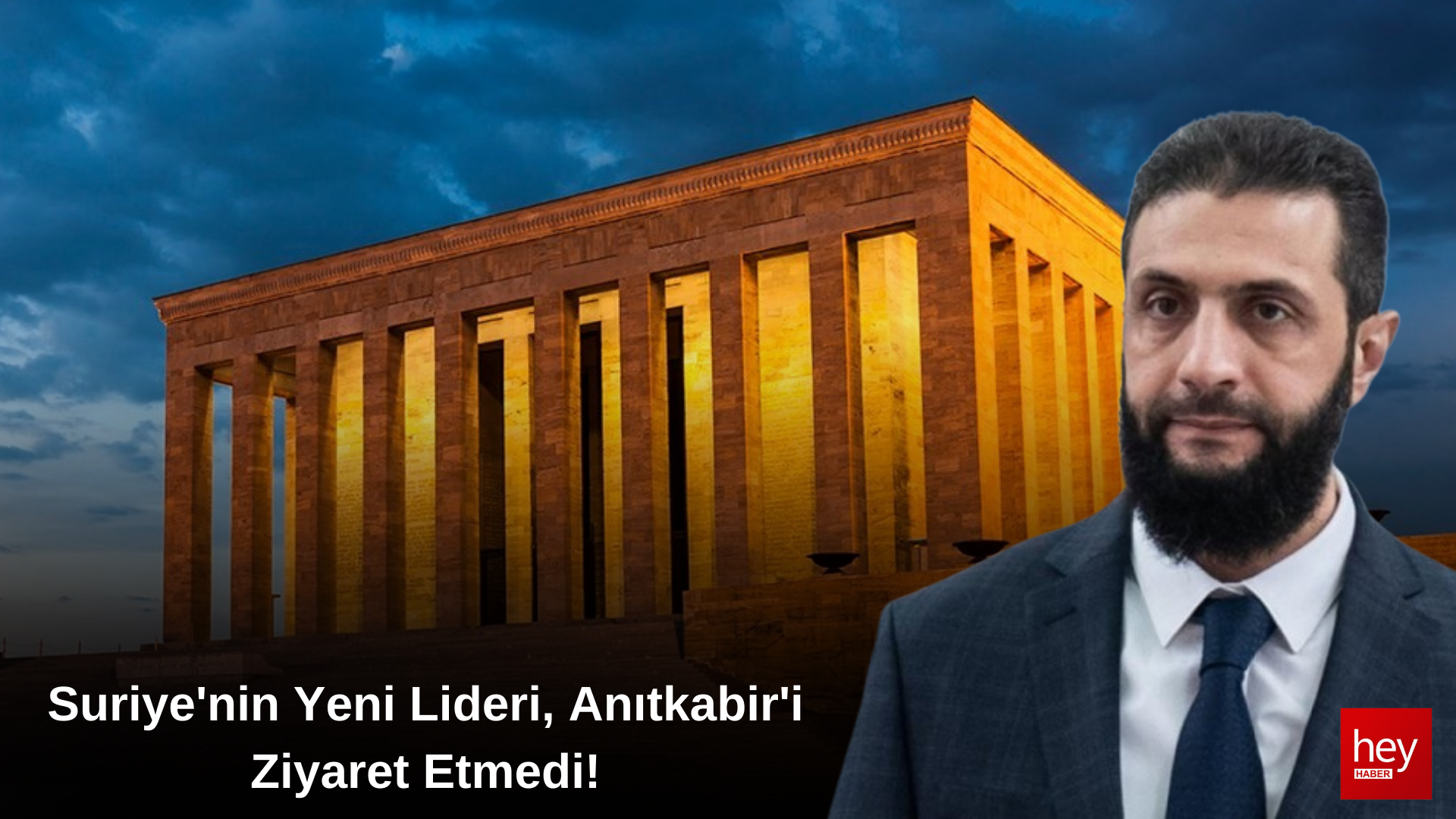 Suriye’nin Yeni Lideri Ankara’da: Ahmed Şara Anıtkabir’i Ziyaret Etmedi!
