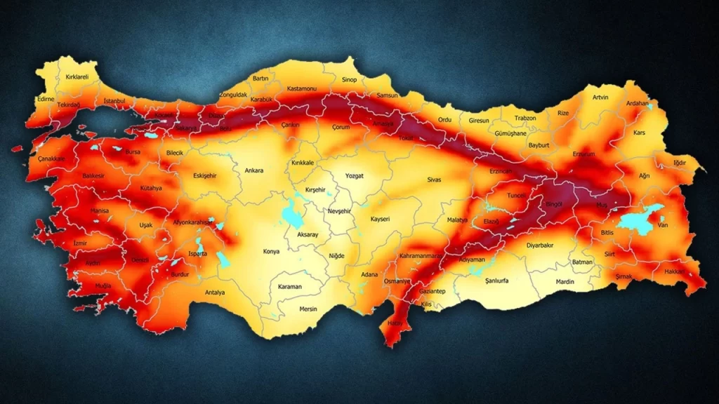 Türkiye’deki Fay Hatları: Deprem Riski ve Aktif Alanlar