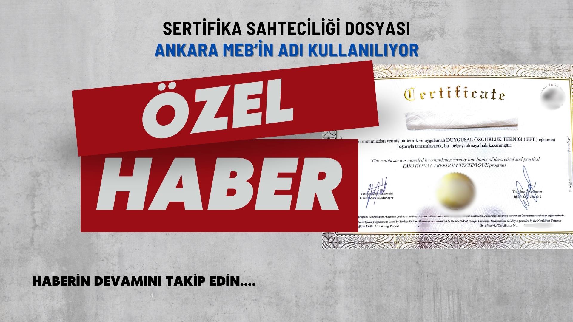 Sahte Sertifika Dosyasında MİLYARLIK VURGUN!