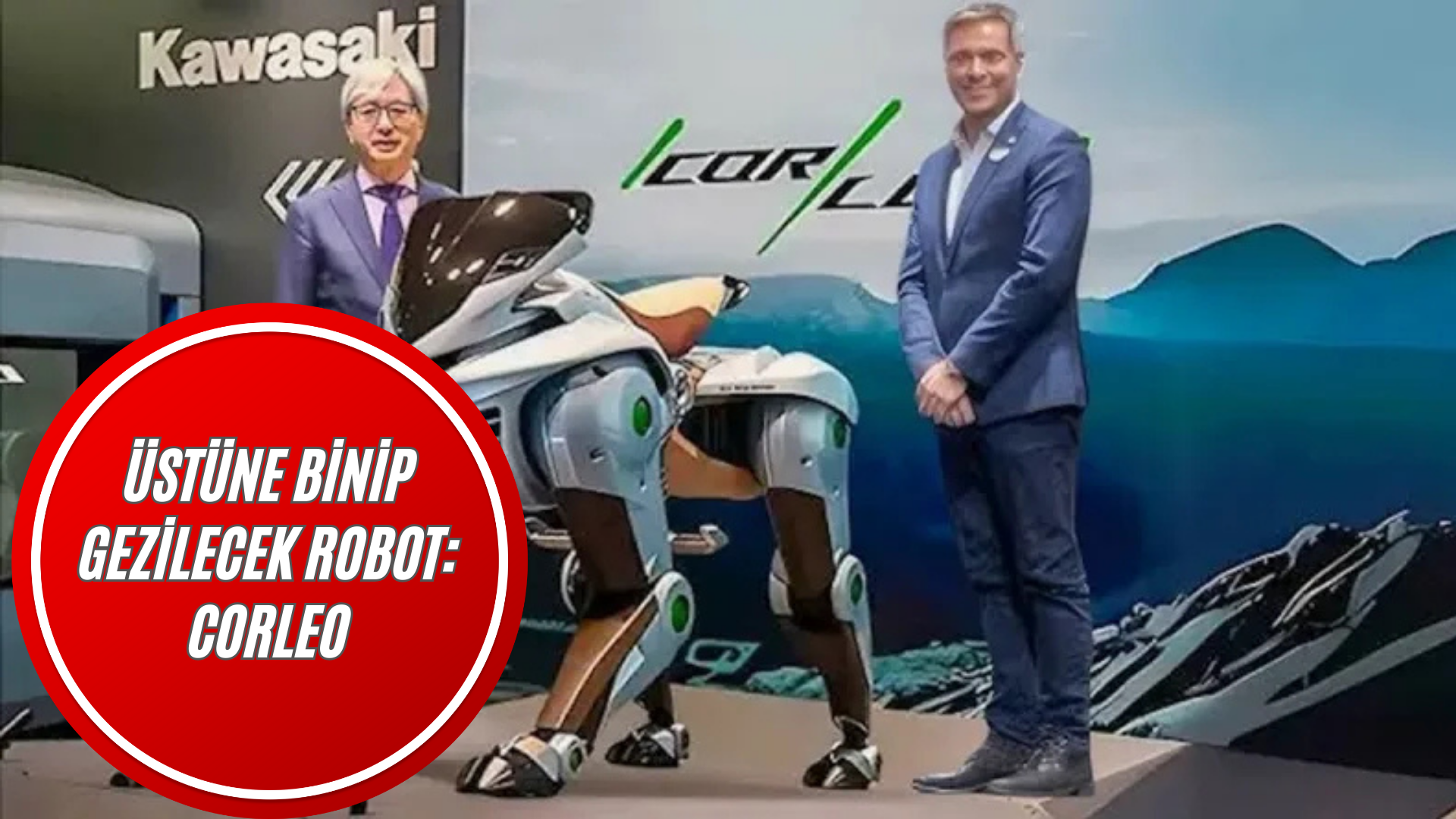 Üstüne Binip Gezilecek Robot: Corleo