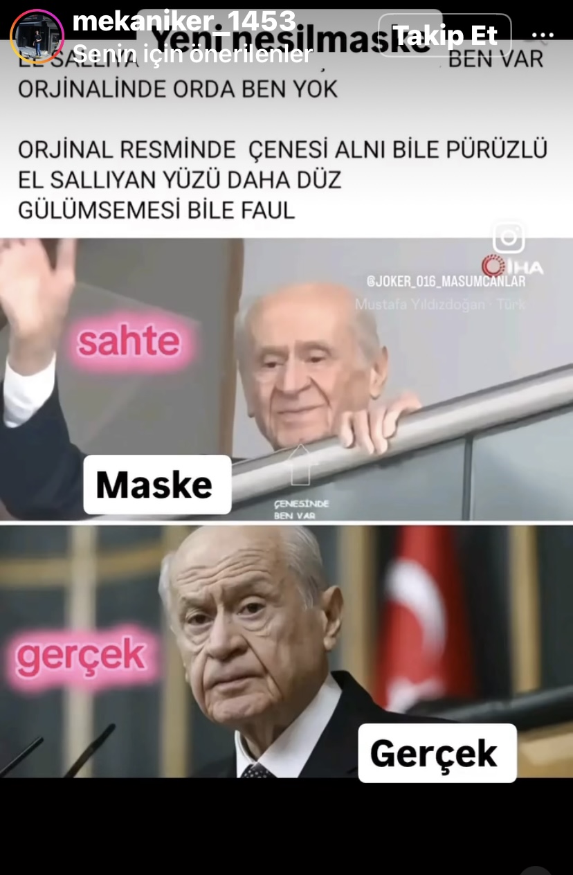 Devlet Bahçeli’nin Kopyası Mı Var?