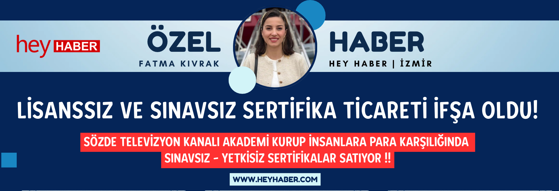 Lisanssız ve Sınavsız Sertifika Ticareti İfşa Oldu! Sahte Akademi Çöktü