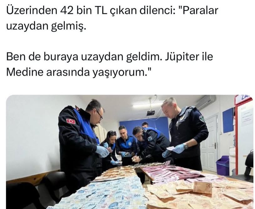 Üzerinden 42 bin TL Çıkan Dilenci Yok Artık Dedirtti!
