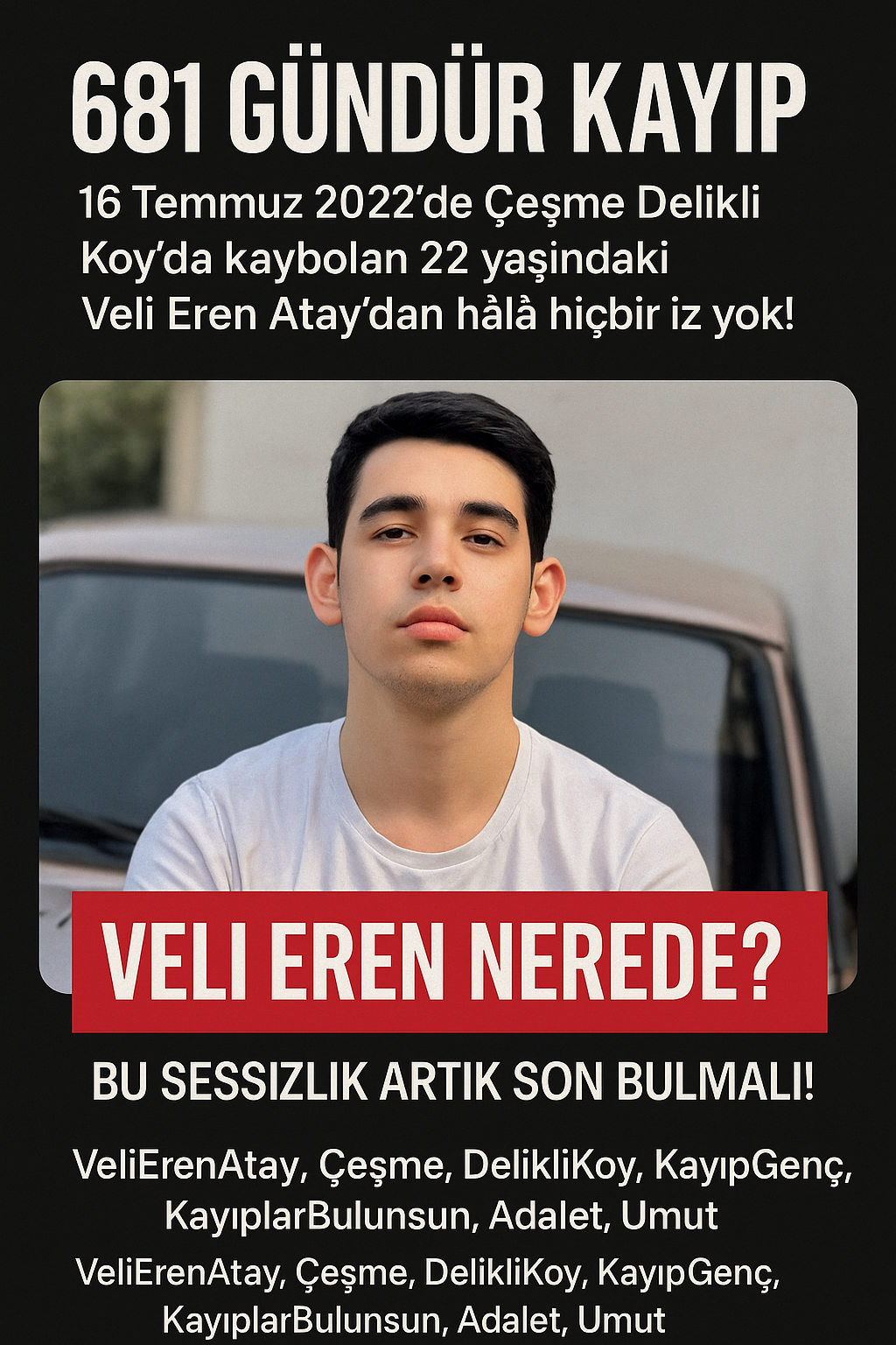 Veli Eren Atay Nerede? Neden Bulunamıyor?