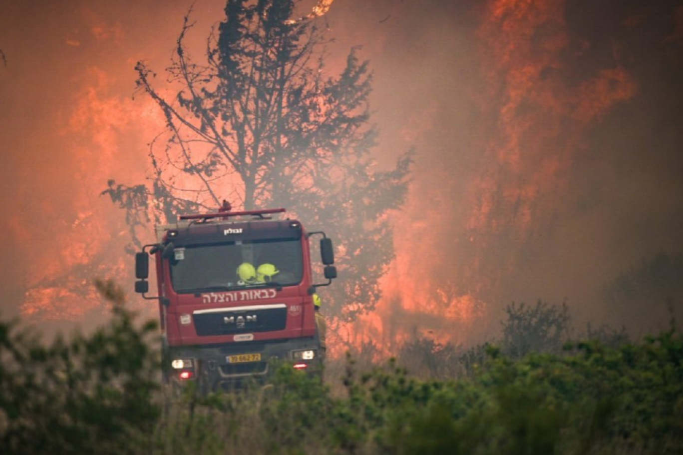 İsrail’de Yangınlar Devam Ediyor: Uluslararası Yardım Çağrısı