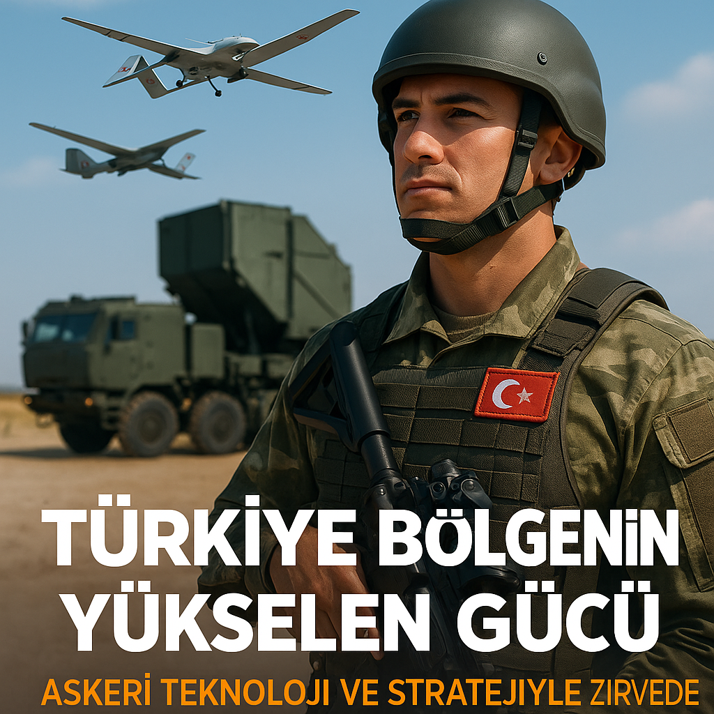 Türkiye Bölgenin Yükselen Gücü: Askerî Teknoloji ve Stratejiyle Zirvede
