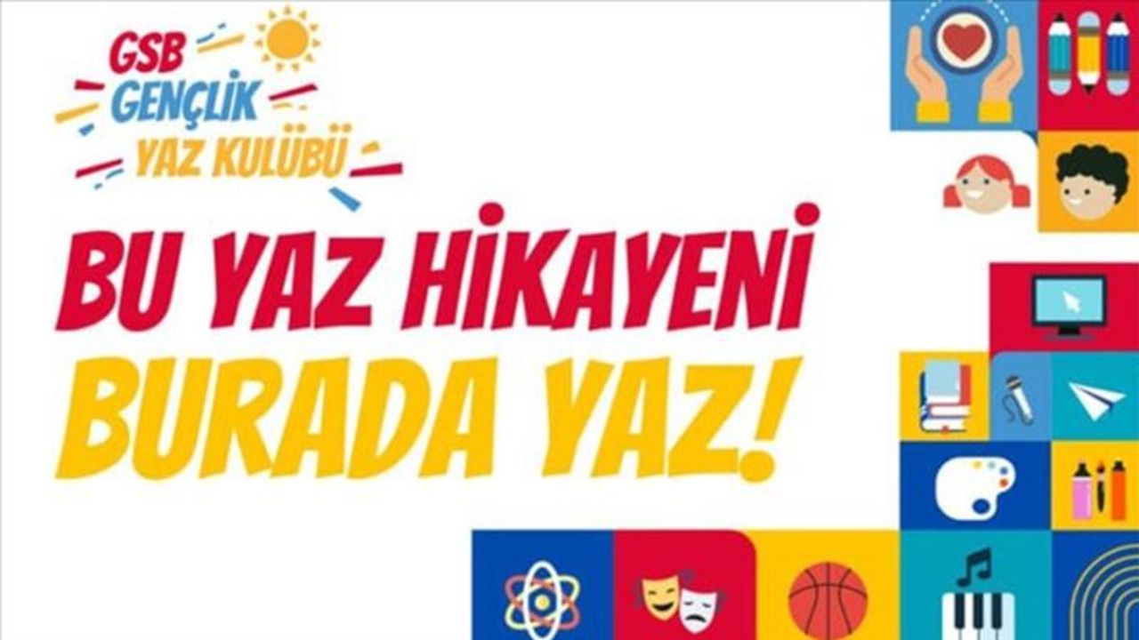 GSB Gençlik Yaz Kulübü bu yaz da kapılarını açıyor