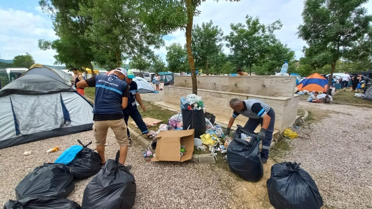 Kocaeli’de sahiller temiz, tatilciler memnun
