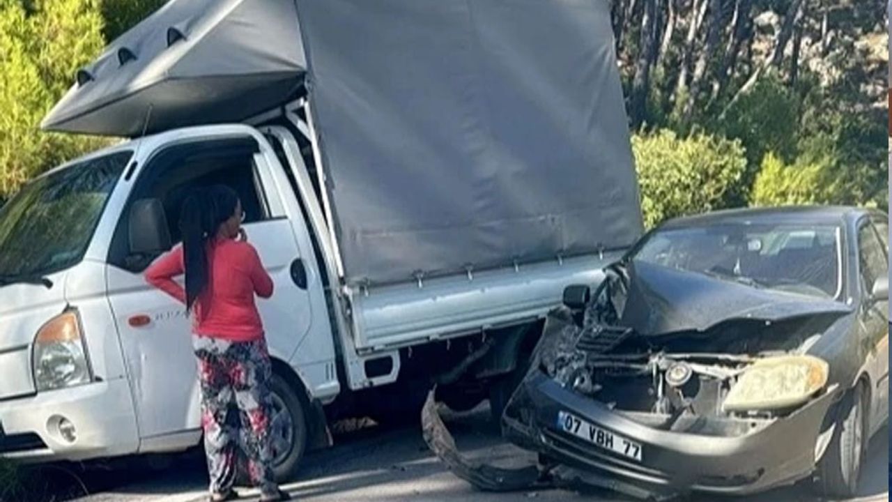 Antalya Kumluca’da feci kaza: 1 ölü, 1 yaralı