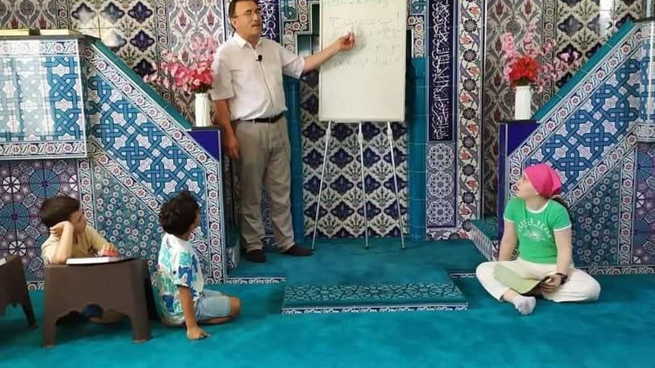 Beşikdüzü Otogar Camii’nde yaz Kur’an kursu başladı