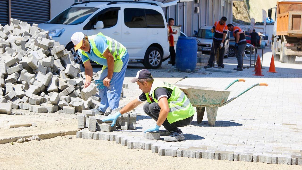Giresun Belediyesi hızlı çözüm ekibi