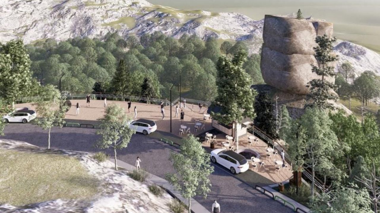 Giresun Gelin Kayası turizme kazandırılıyor