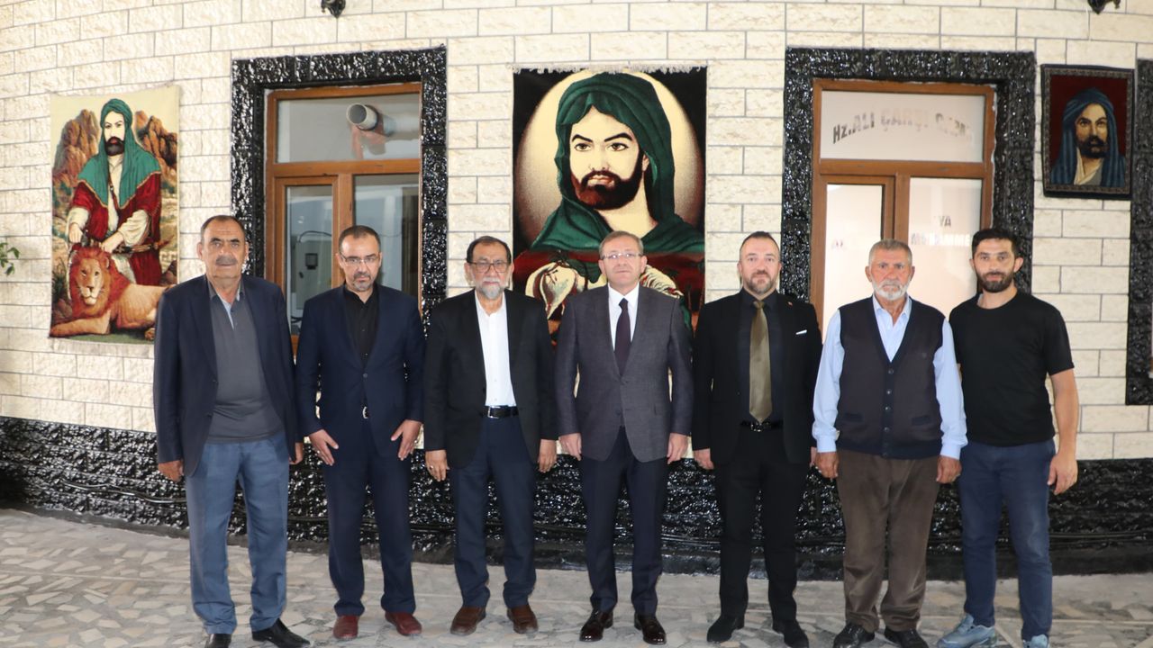 Vali Ziya Polat’tan Hz. Ali Çarşı Camii’ne Ziyaret