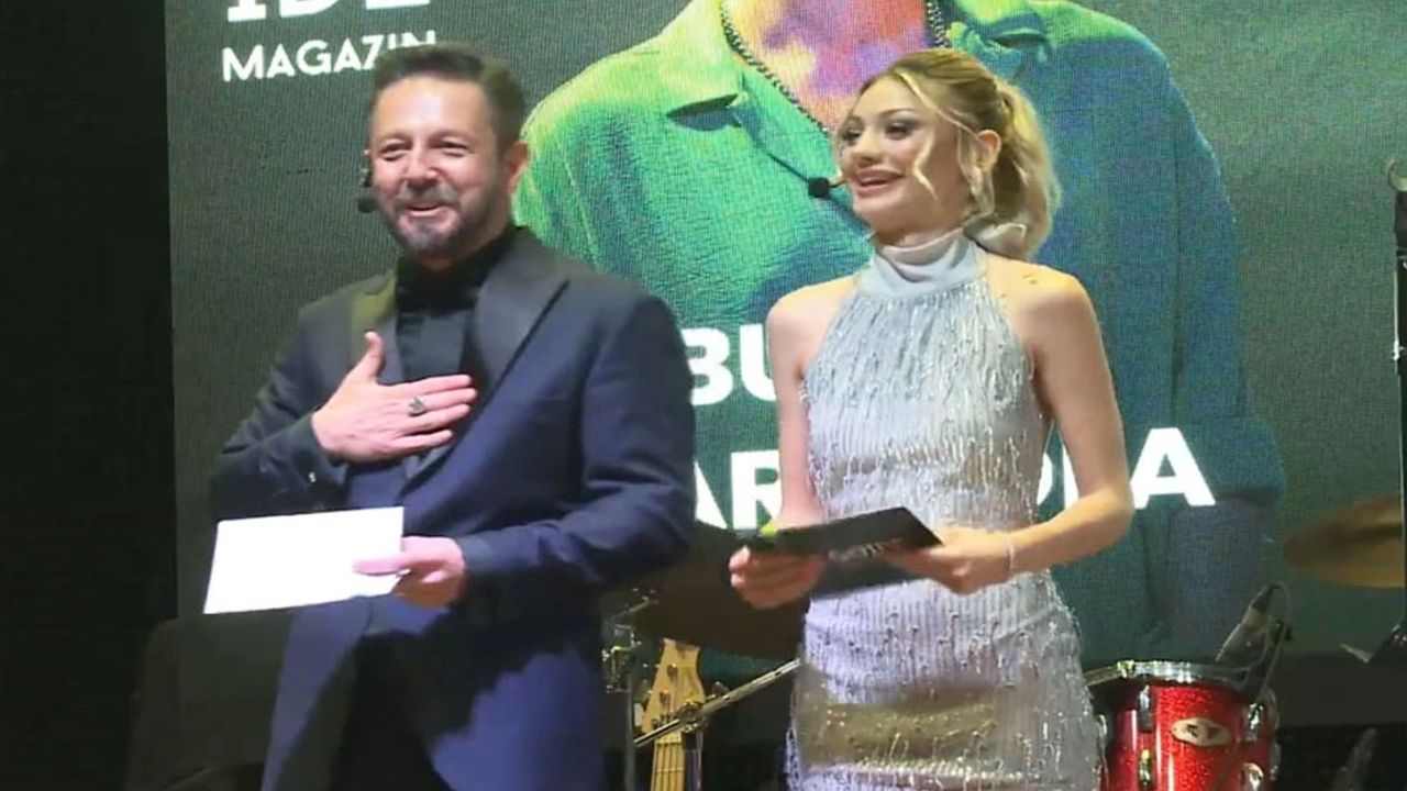 Vizyon Gecesi Ödülleri Nevide Çiçek ve Burak Sarımola’yla eğlenceye dönüştü