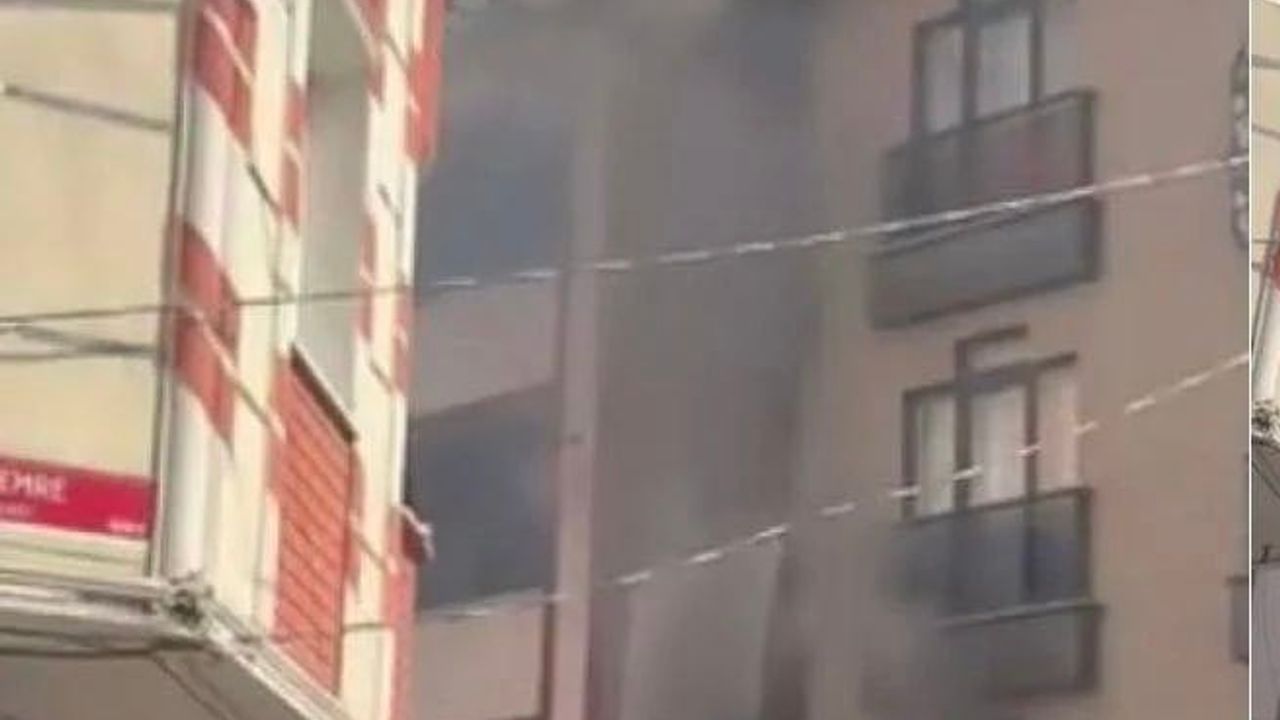 İstanbul Esenyurt’ta 4 katlı bir binada yangın