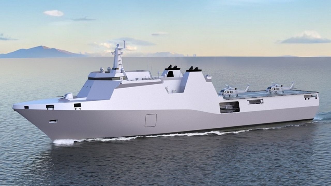 STM’nin yeni nesil destek gemisi MRSS sahneye çıktı