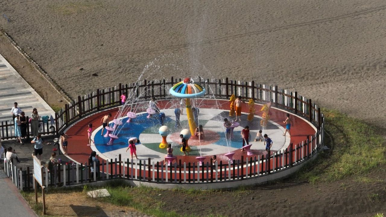 Su oyun parkı Ünye’ye renk kattı