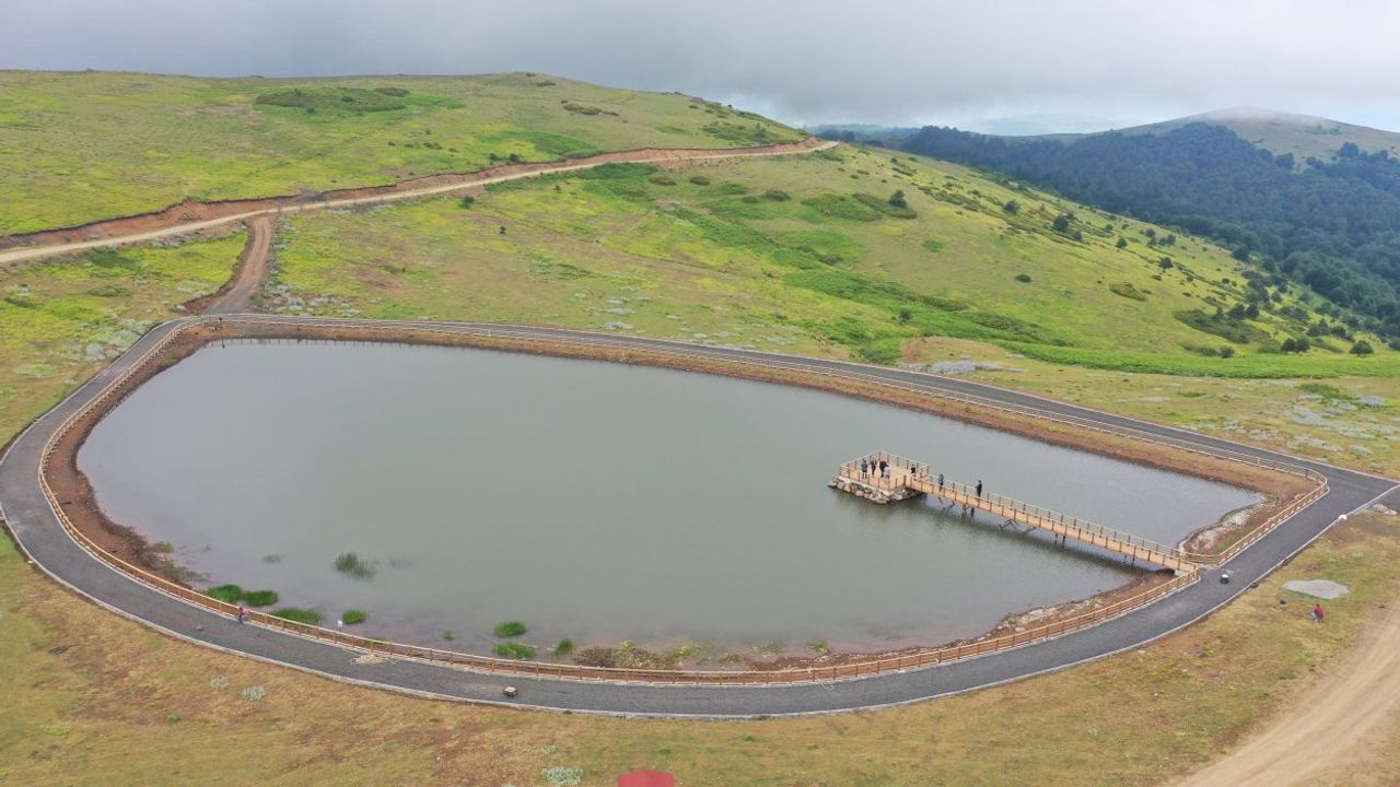 Argan Göleti turizme hazır