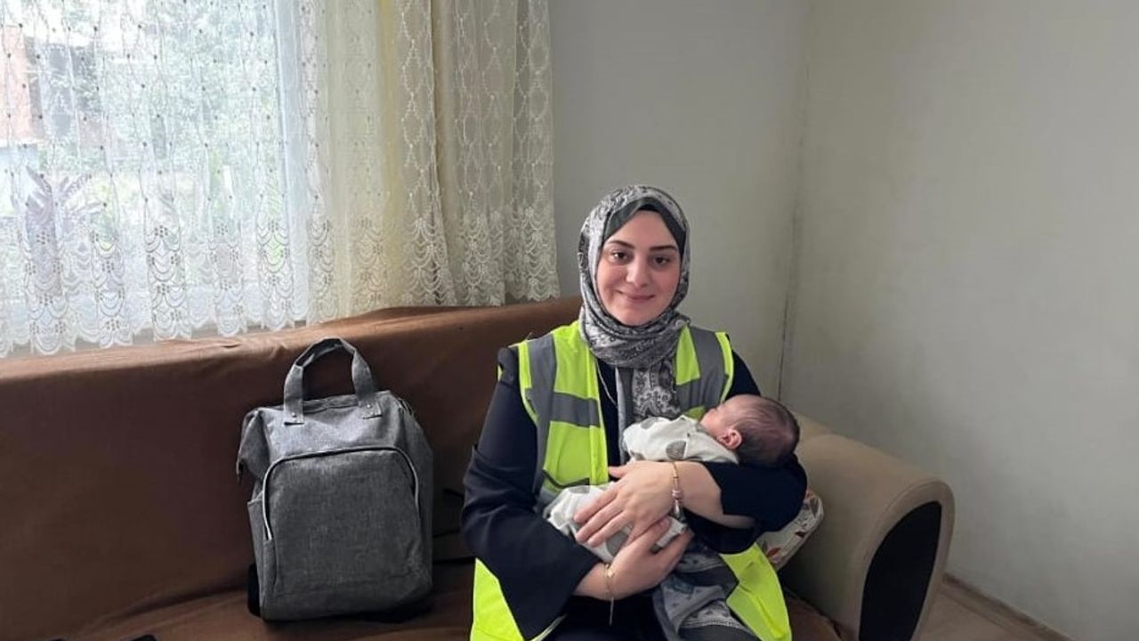 Bulancak’ta yeni doğan bebeklere belediye ziyareti