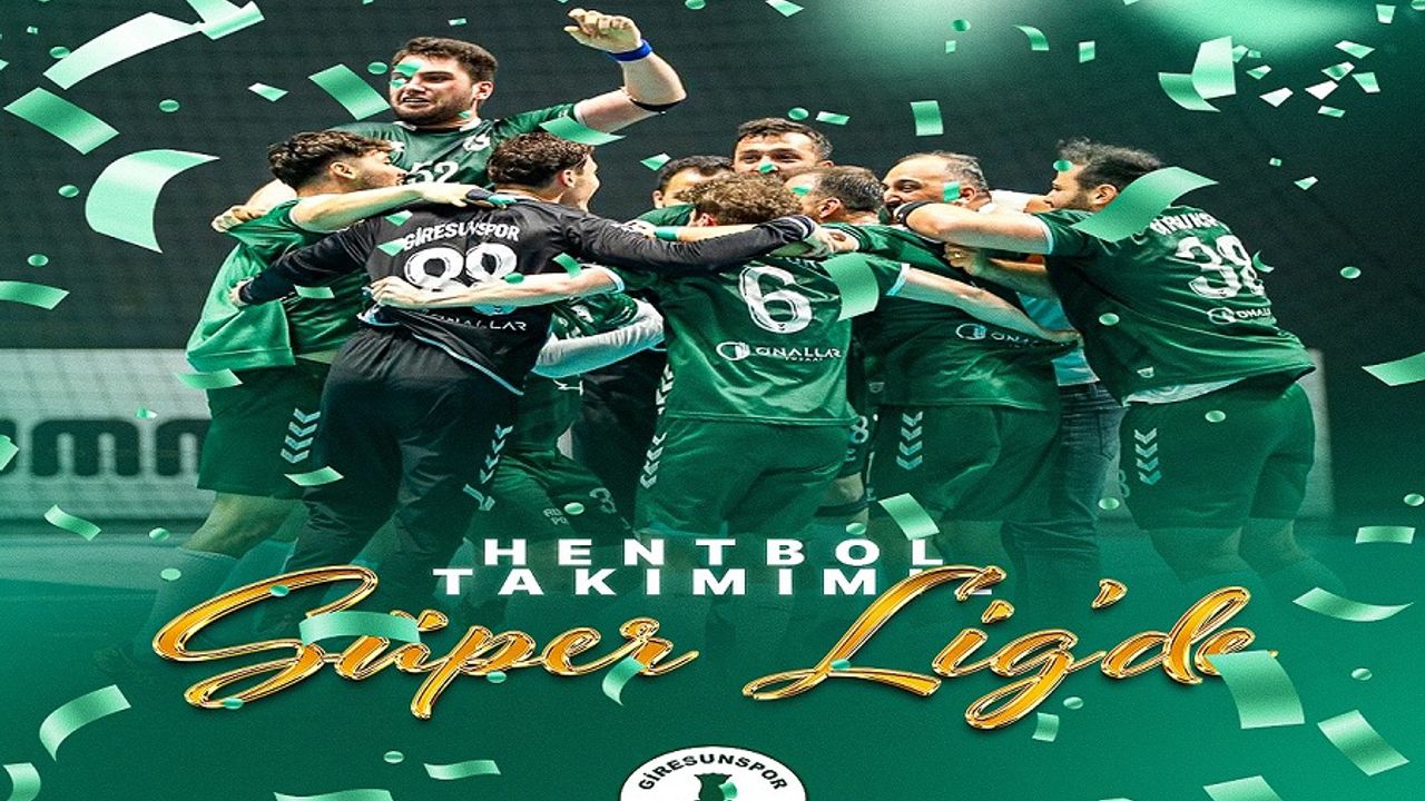 Giresunspor erkek hentbol takımı Süper Lig’de