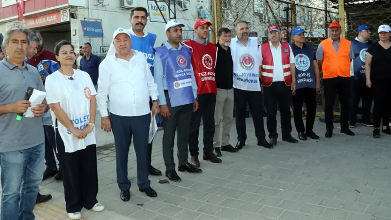 Türk-İş, eylemlerini kararlılıkla sürdürüyor; “Bu ülkenin temel direğiyiz”