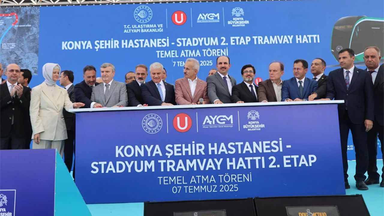 Konya’ya yeni tramvay hattı