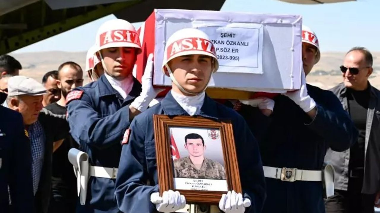 Sözleşmeli Er Özkanlı için Aksaray’da tören