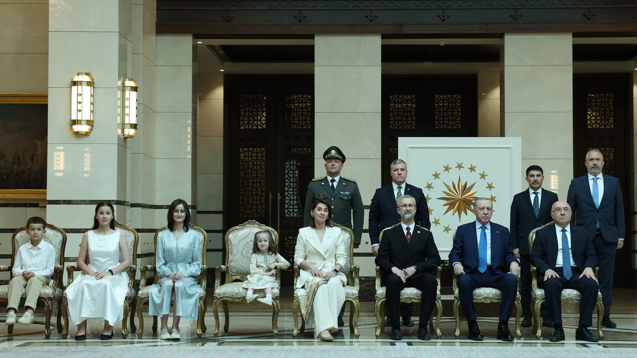 Cumhurbaşkanı Erdoğan, dört ülkenin yeni büyükelçilerini kabul etti