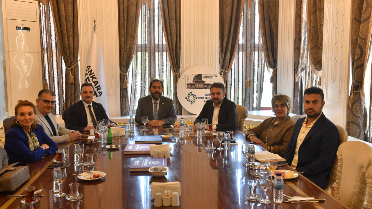 Türkiye Kent Konseyleri Birliği Yönetim Kurulu Toplantısı Ankara’da yapıldı