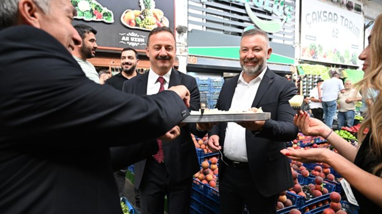 Yavuz Ağıralioğlu, Ankara Büyükşehir Belediyesi Toptancı Hali’nde