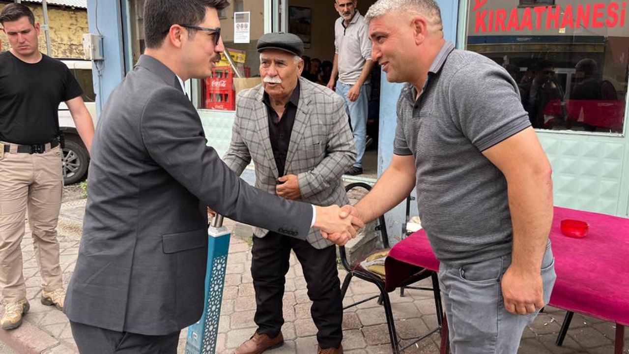 Digor Kaymakamı Kahraman’dan esnafa tanışma ziyareti